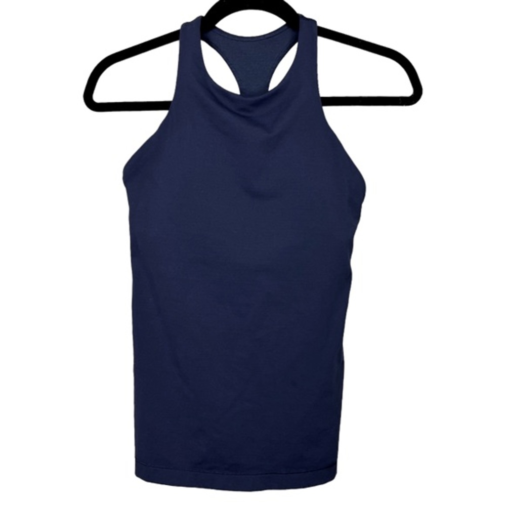 Lululemon Athletica Navy Blue Workout Racerback Tank Top